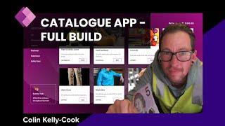Power Apps Catalogue App - Full Build