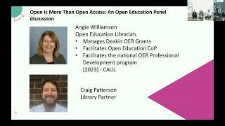 Deakin Library Open Access Week 2023: Open is more than open access research