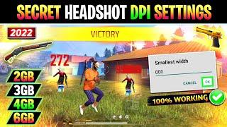 Secret DPI For Next Level One Tap & Ump Headshot  || Best Dpi Free Fire || Dpi Using Mistakes
