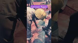 conveyor repairs#factory #conveyorbelt #machine #factoryequipment