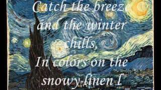 Don McLean - Vincent ( Starry, Starry Night) With Lyrics