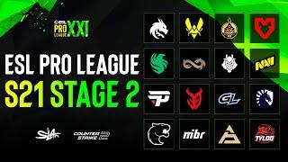 Day 10 | ESL Pro League Season 21 Stage 2 | КРИВОЙ ЭФИР