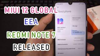 Update MIUI 12 Global Stable EEA Redmi Note 7 Dirilis Langsung Diupdate