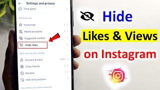 how to hide likes on instagram | instagram par like hide kaise kare | instagram like hide