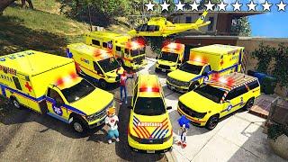 I STOLE RARE AMBULANCES WITH SONIC FOR SPIDER-MAN FROM REAL LIFE IN GTA 5