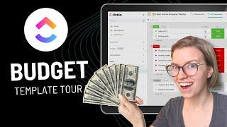 How to Organize Finances & Budgets in ClickUp (Example ClickUp Template + Tour)