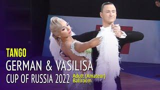 Tango = German Zernov & Vasilisa Khrutskaya = 2022 Cup of Russia Adult Ballroom