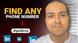 Get High Quality Phone Numbers From Linkedin With Apollo.io