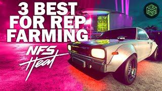 3 BEST BUILDS for REP FARMING in Need for Speed Heat