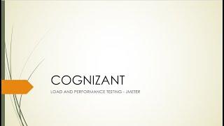 Cognizant JMeter Interview Questions