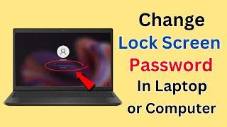 laptop ka password kaise change kare | how to change password in laptop | change password in pc