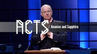 Ananias and Sapphira