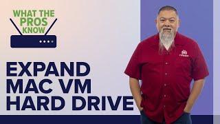 How to Expand your Mac Virtual Machine Hard Drive
