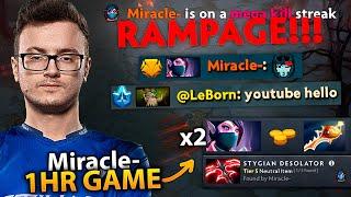 MIRACLE goes RAMPAGE Mode in this EPIC Double Rapier 1 HOUR GAME