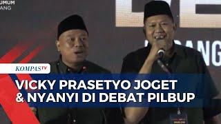 Debat Perdana Pilbup Pemalang, Vicky Prasetyo Sempat Joget dan Nyanyi di Panggung