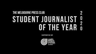 Enter the 2020 Student Journalist of the Year