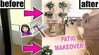 DIY PATIO MAKEOVER!