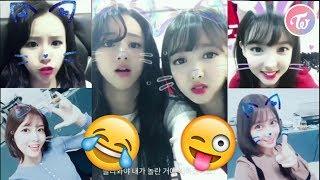 Hashtag TWICE funny moment - Face sync & AEGYO