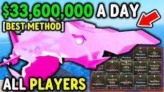 This is The FASTEST WAY To MAKE MILLIONS in Roblox Fisch..