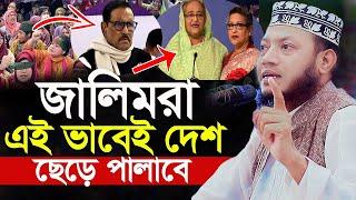 জালিমরা এবাবেই দেশ ছেড়ে পালাবে এবার মুখ খুলেন আমির হামজা  Mufti amir hamza new waz 2024 SR Waz Live