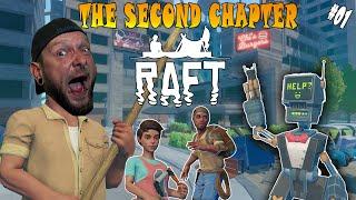 DREI AUF HOHER SEE! | Let's Play RAFT: The Second Chapter #01 | Gameplay deutsch german
