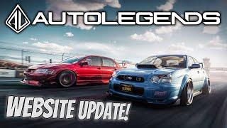 Auto Legends - Updated Website ANALYZED!