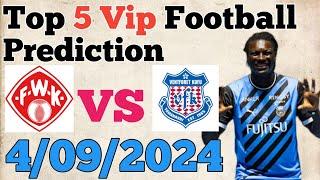 Football Predictions Today | 4th September 2024 | Soccer Betting Tips & Expert Picks