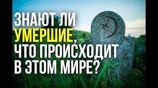 Знают ли умершие о том, что происходит в этом мире?