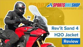 Rev’it Sand 4 H2O textile motorcycle jacket review - Sportsbikeshop