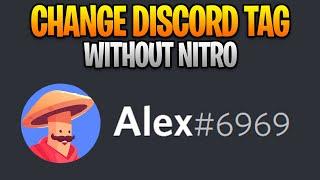 Change Your DISCORD TAG Without Nitro