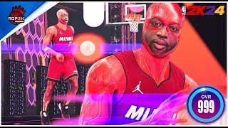 Dwyane Wade Become The Flash 999 Overall in the NBA | #NBA2K24 Next Gen Gameplay