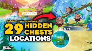 DON'T MISS THESE HIDDEN CHESTS From Fontaine 4.1 | Genshin Impact 4.1 Fontaine Hidden Chests