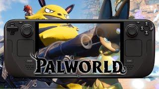 Palworld on Steam Deck - settings, performance and thoughts