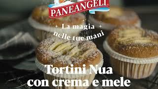 Tortini Nua con crema e mele in friggitrice