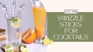 Swizzle Sticks For Cocktails | Cocktail Stirrers For Your Home Bar