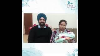 Successful delivery of the premature baby at Apollo Cradle and Children Hospital, Amritsar