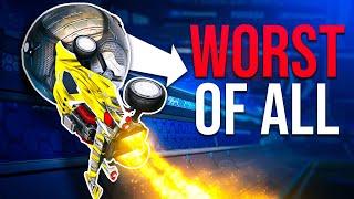 The 7 WORST MECHANICS To Train... ROCKET LEAGUE