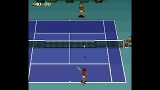 Jimmy Connors Pro Tennis Tour (SNES) Playthrough/Longplay