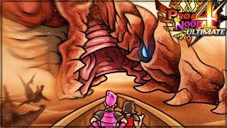 BIGGEST BEST SAND WHALE - Pro and Noob VS Monster Hunter 4 Ultimate! (Dah'ren Mohran Gameplay)