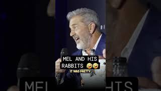 Mel Gibson introduces his Rabbits live on stage #melgibson #inspiremepodcast