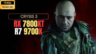 Crysis 3 | RX 7800XT | R7-9700X | 1440P | Very High Settings