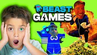 LIVE! REACTING TO MR BEAST GAMES & THE ROBLOX GAME