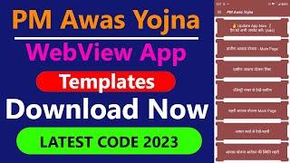 How to get Pm Awas Yojna App Templates - Complete Tutorial | Webview App Templates Source Code