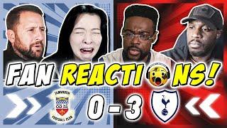 SPURS FANS MISERABLE  REACTION TO TAMWORTH 0-3 TOTTENHAM | FA CUP FAN REACTIONS