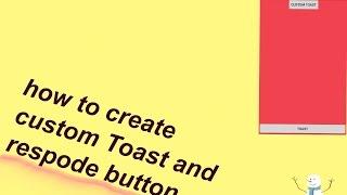 3 Android Custom Toast Example
