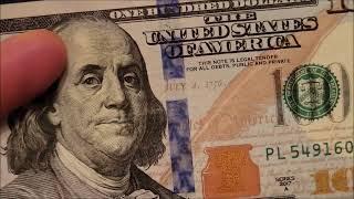 $100 Bill Search for Error Notes and Fancy Serial Numbers