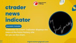 Calendar On Chart indicator cTrader | Features and facilities