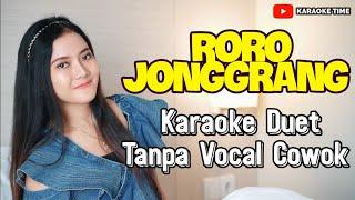 Roro Jonggrang Karaoke Duet Tanpa Vocal Cowok || Vocal Cover Sasa Meylawaty