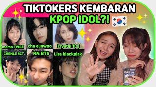 TIKTOKERS MIRIP IDOL KPOP?! mirip atau kembar sih?! || Bora React