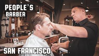  Textured Modern Haircut | People's Barber in San Francisco California